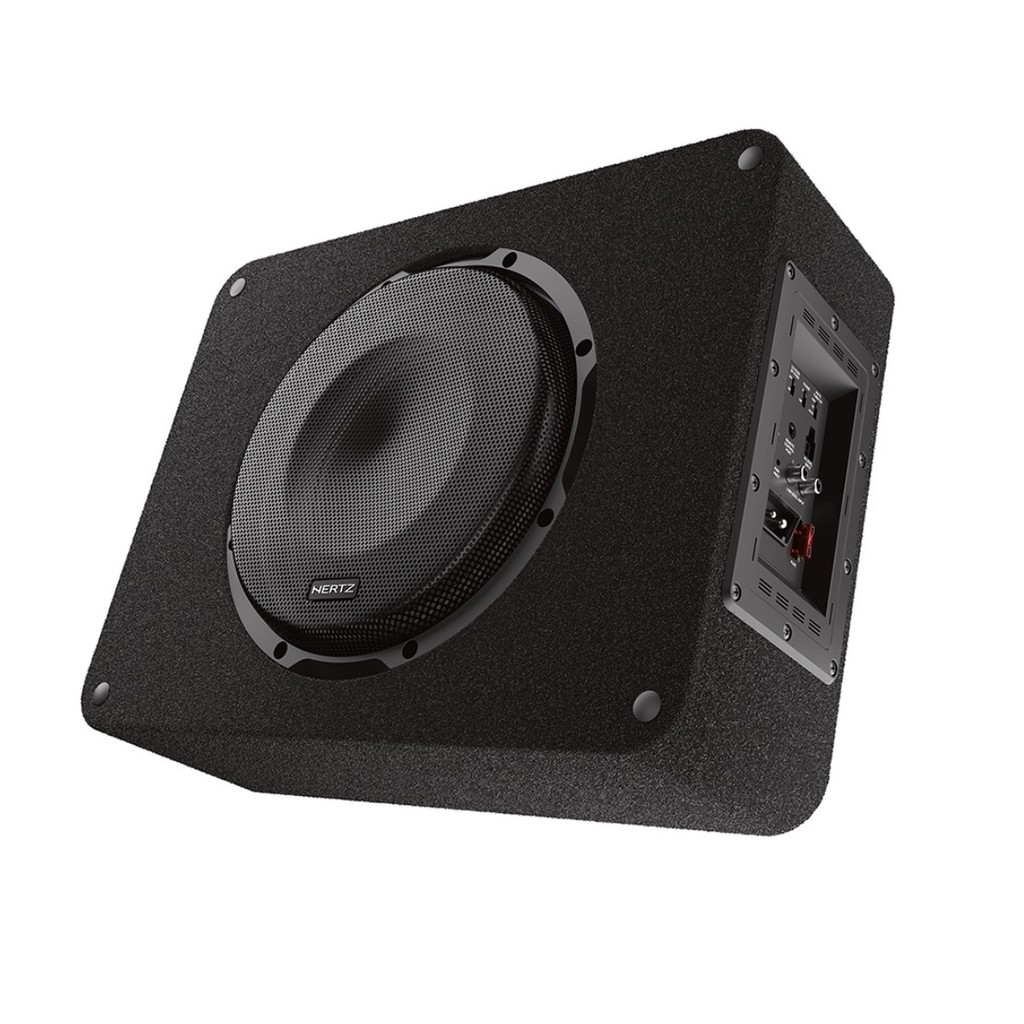 Caixa de Som  Hertz CBA 250 Slim  250W RMS Subwoofer 10 Polegadas Amplificada em Oferta na Shopee