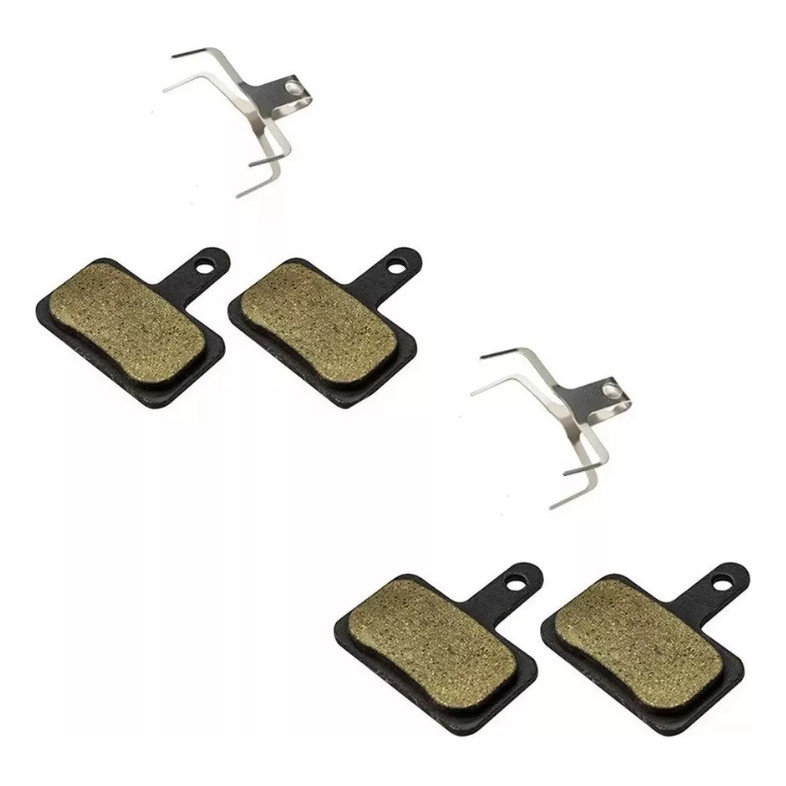 2 PARES PASTILHA FREIO A DISCO COMPATIVEL SHIMANO TEKTRO GTS · foto 2