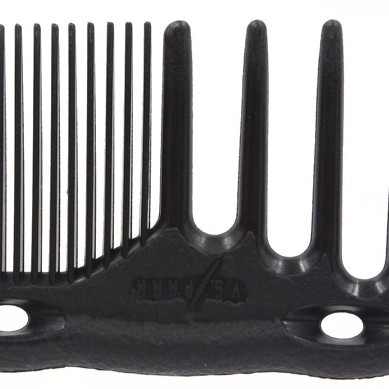 YS 332 Pente de Barbeiro Mestre Pente de Corte Fino Largo Carbono para Corte e Estilo de Cabelo MGAE — imagem 2 de 2