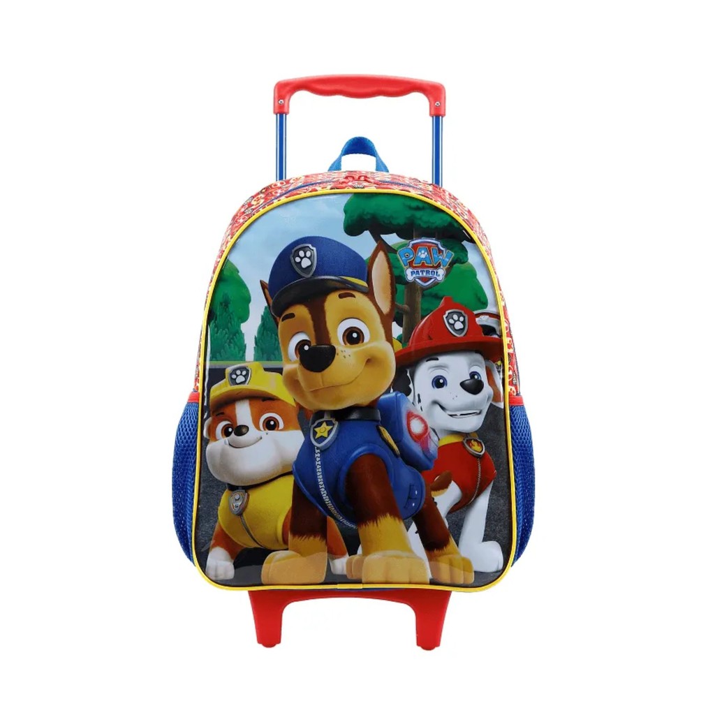Mochila Infantil Rodinhas Patrulha Canina P16 X2 Xeryus