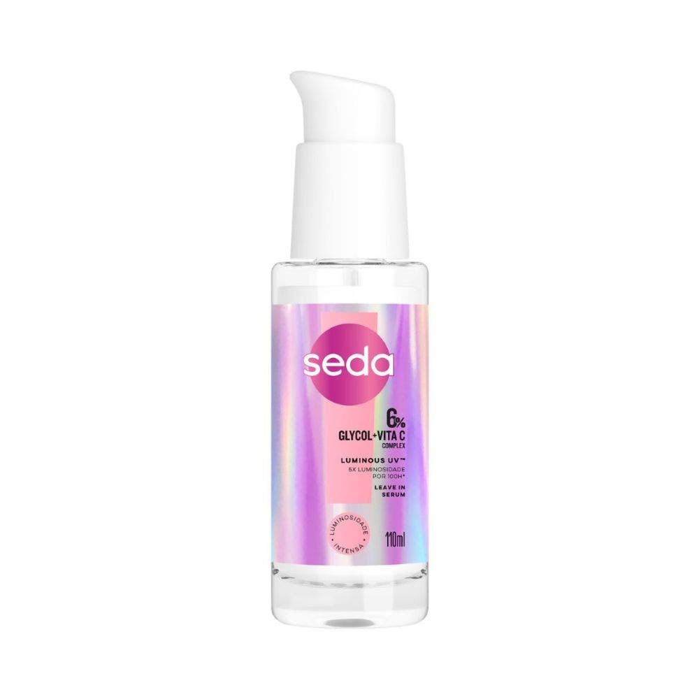 Leave In Sérum Seda Luminous UV 110ml em Oferta na Shopee