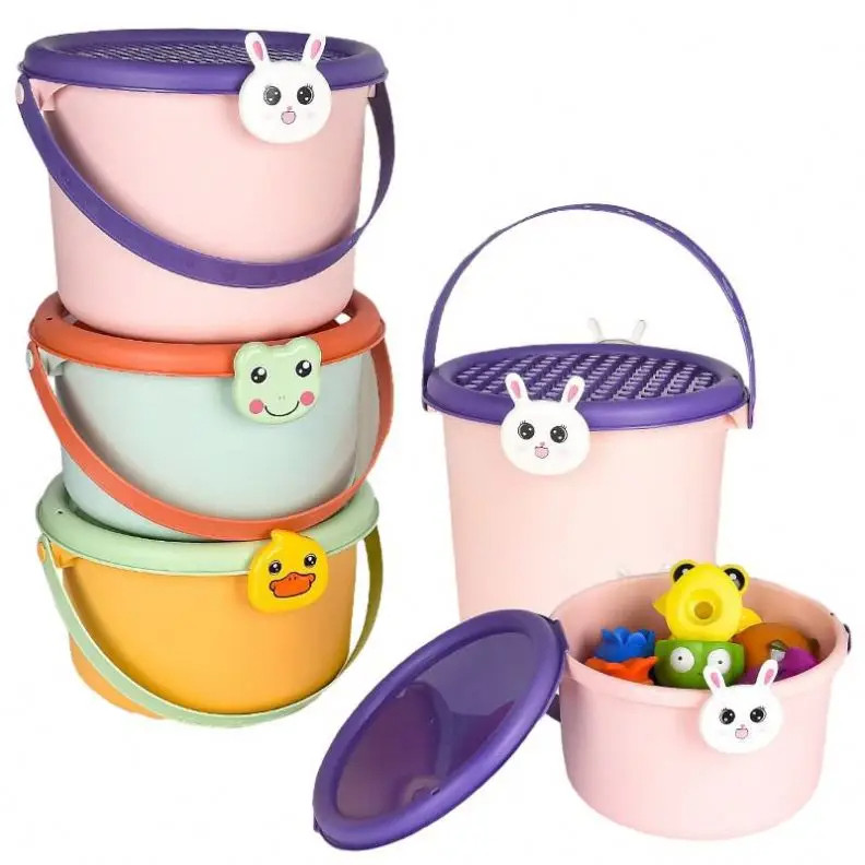Balde Cesto Organizador Multiuso Infantil com Diversas Estampas e Alça