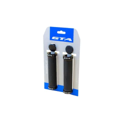 Manopla Punho Bicicleta Gta Borracha Tpr 130mm Rider Com Trava