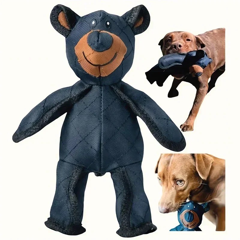 Brinquedos Para Cães De Estimação , Urso De Pelúcia Intestrutível , Mastigar Animais Grandes , Brinquedo De Limpeza De D