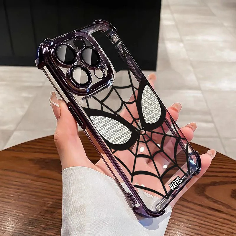 Capa De Telefone Do Homem-Aranha Para Samsung Galaxy A26 A25 A24 A23 A22 A16 A15 A14 A13 A12 M32 M12 M11 A11 A06 A05 A05