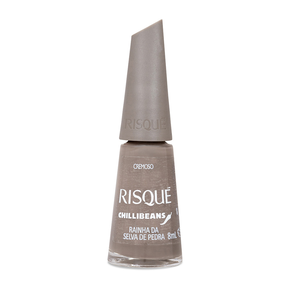 Esmalte Risqué & Chilli Beans Rainha da Selva de Pedra 8ml - Beauty