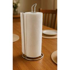 Suporte Porta Papel Toalha Mesa Bancada Aço Inox Resistente