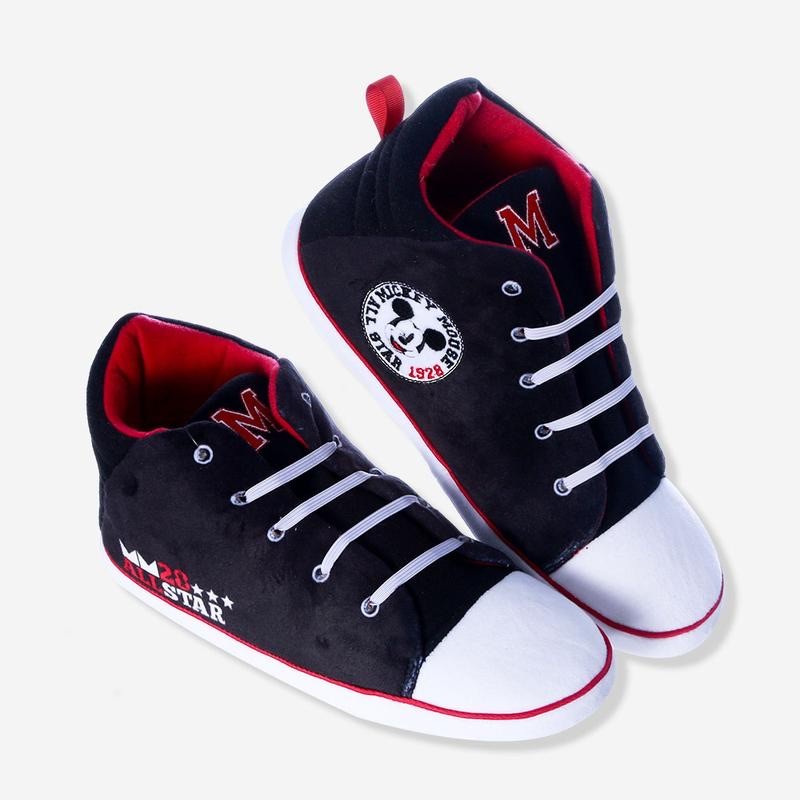 Pantufa Tênis Infantil Star Antiderrapante Mickey Mouse
