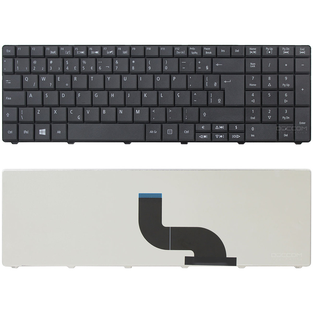 Teclado Para Notebook Acer E1-521 E1-531 E1-531g E1-571 E1-571g Pk130pi1a27 Mp-09g36pa-6981
