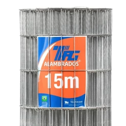 TELA SOLDADA TAG MALHA 5x15cm FIO 2,76mm RL 15X1,0m
