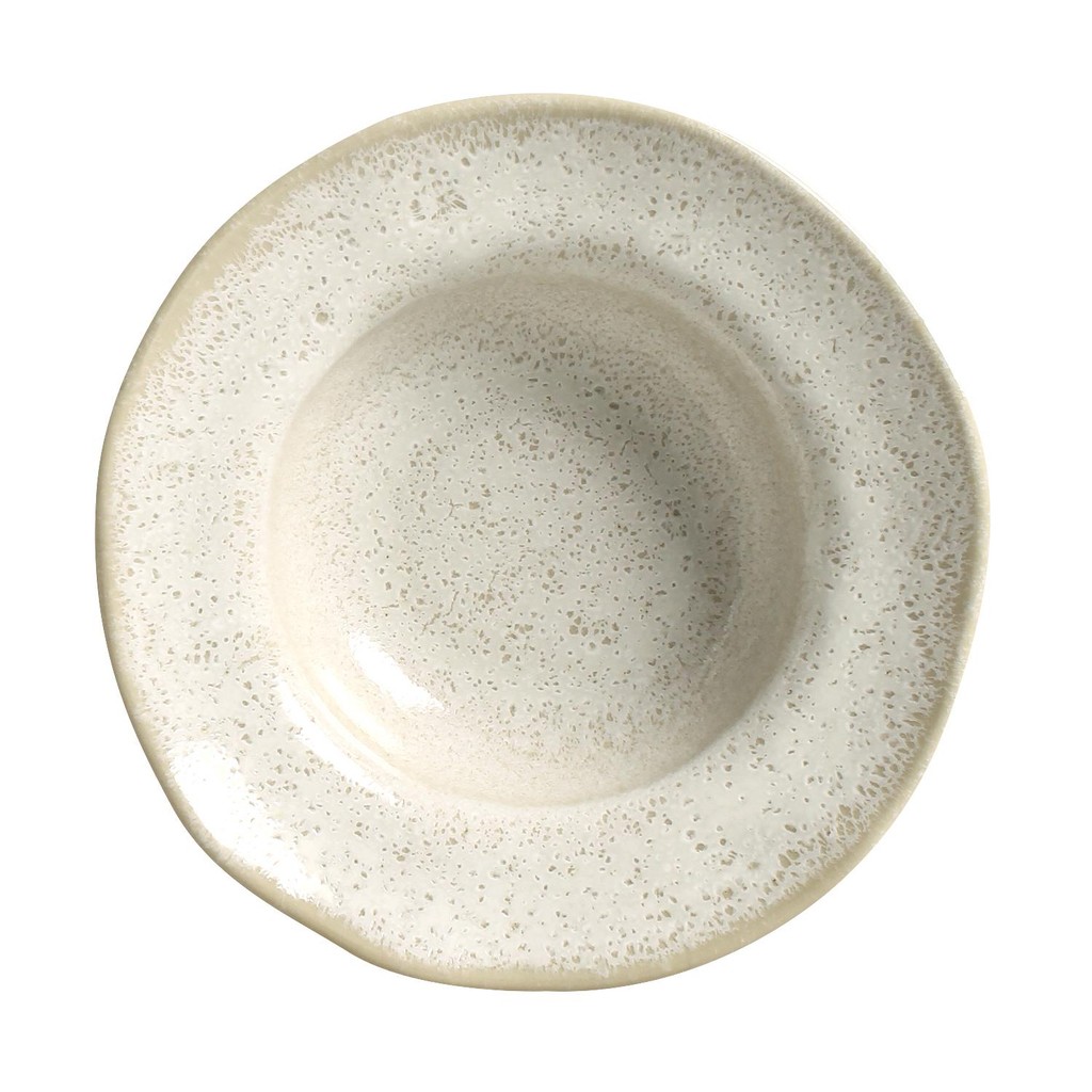 Conjunto com 4 Pratos de Entrada/Sobremesa Orgânico Vanilla Ø19x5,5cm 250ml em Oferta na Shopee