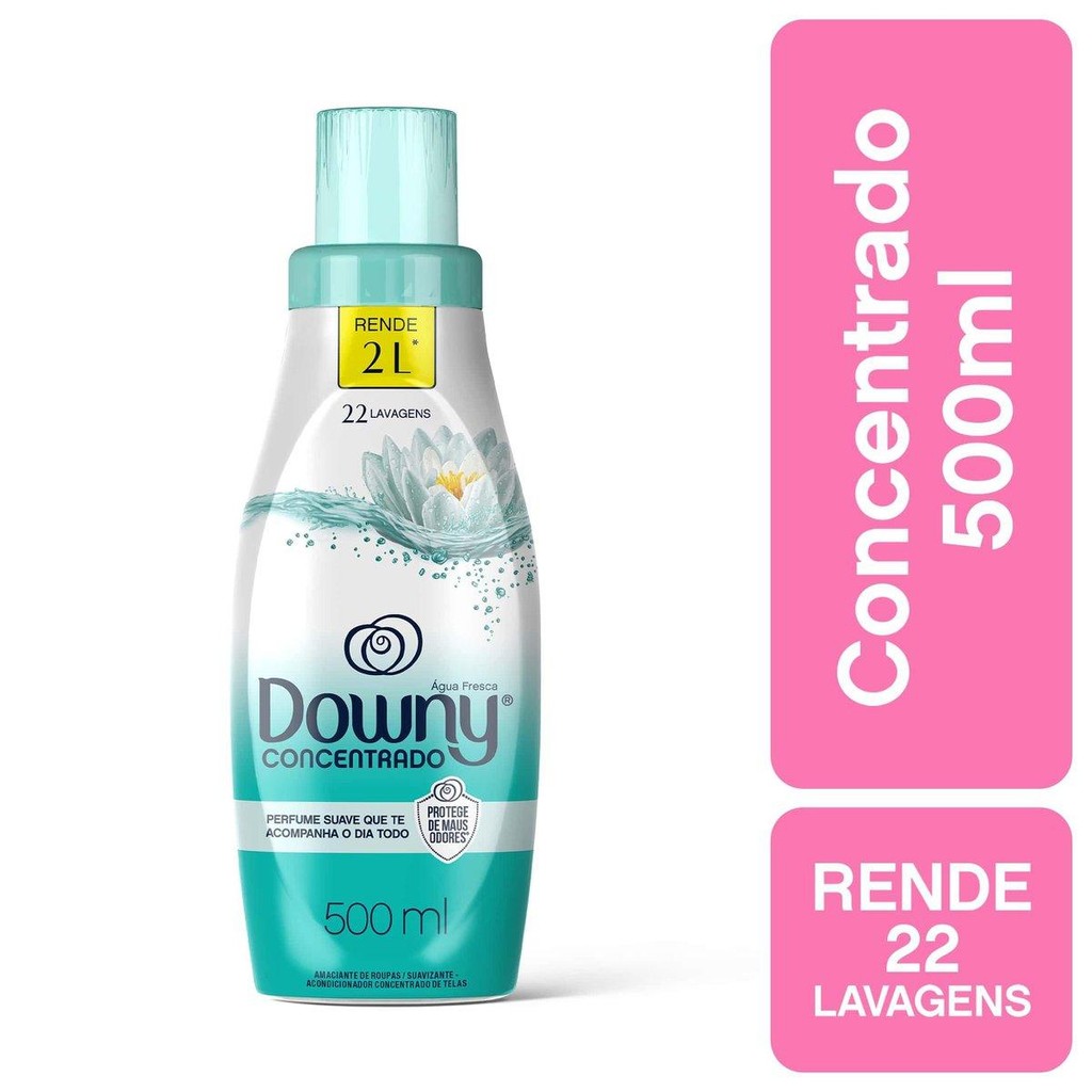 Amaciante Downy Concentrado Água Fresca 500ml