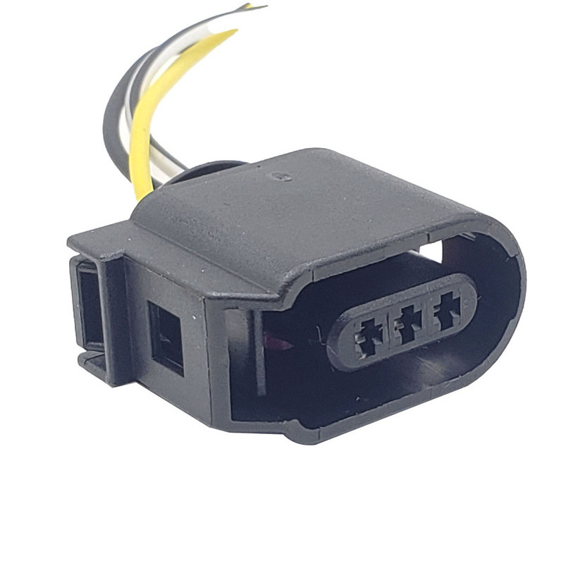Plug Conector 3 Vias Farol Milha/Neblina/DRL Vw Polo Virtus ETE5555/TC1784