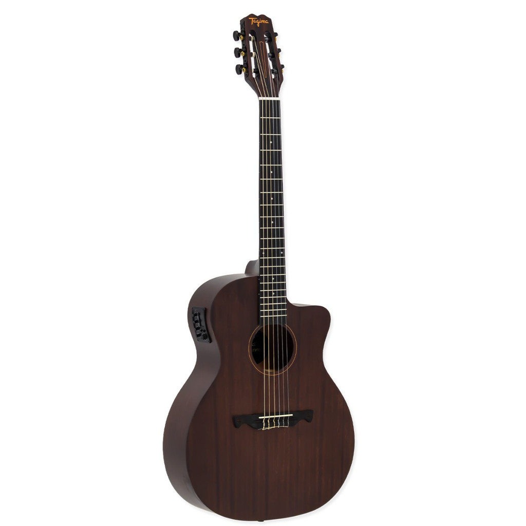Violão de Nylon Tagima Vegas Gran Reserva DKMOP Grand Auditorium (Todo em Sapele) com Cutaway e Equalizador