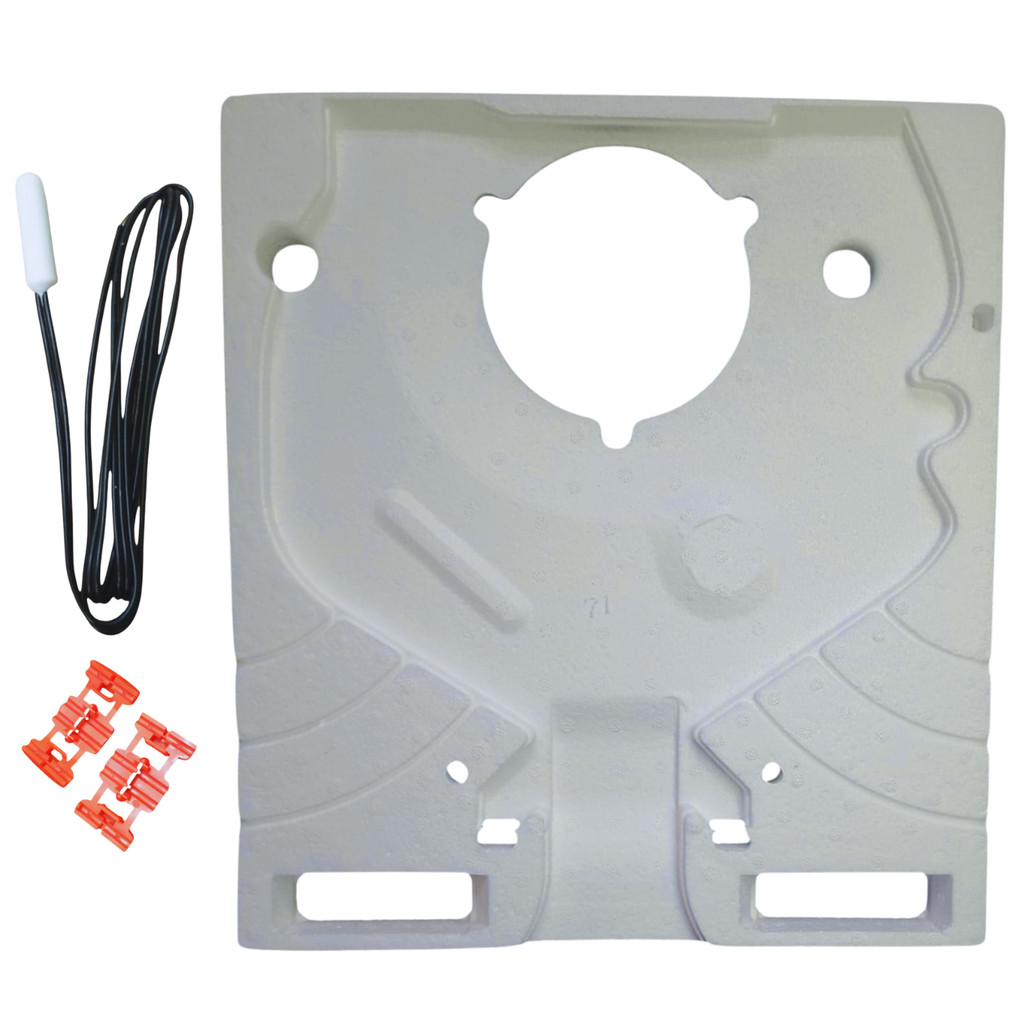 CAPA TAMPA ISOPOR ISOLAÇÃO TRASEIRA SENSOR 10K COMPATÍVEL GELADEIRA ELECTROLUX DF34A DF35A DF35X