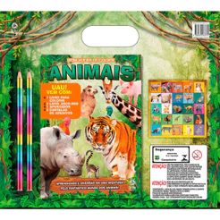 Animais Brincadeira de Colorir