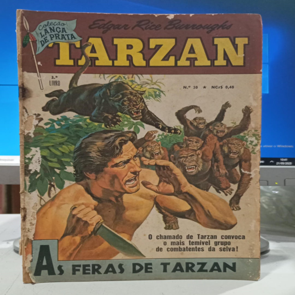 Tarzan 3ª Série - n° 30 autor Edgar Rice Burroughs, Gaylord Du Bois e Russ Manning