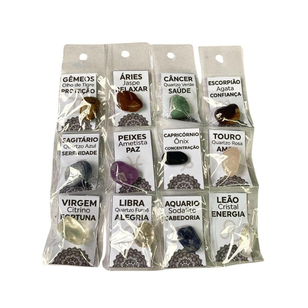 Imagem Pedra dos Signos Unidade Astrologia