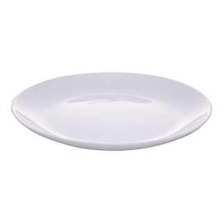 Prato Raso Wolff Diwali de Vidro Opalino Branco 25cm x 2cm
