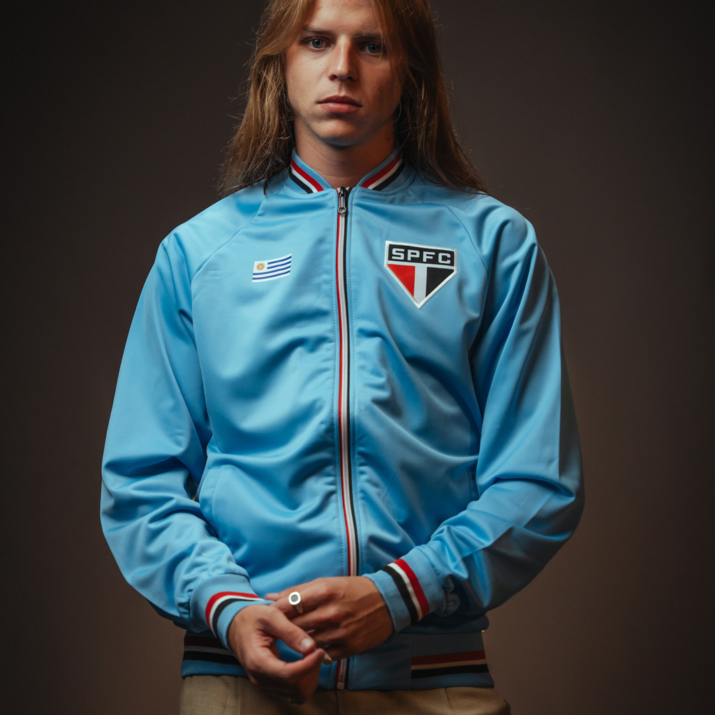 Jaqueta São Paulo Ídolos Uruguaios Masculina Oficial em Oferta na Shopee