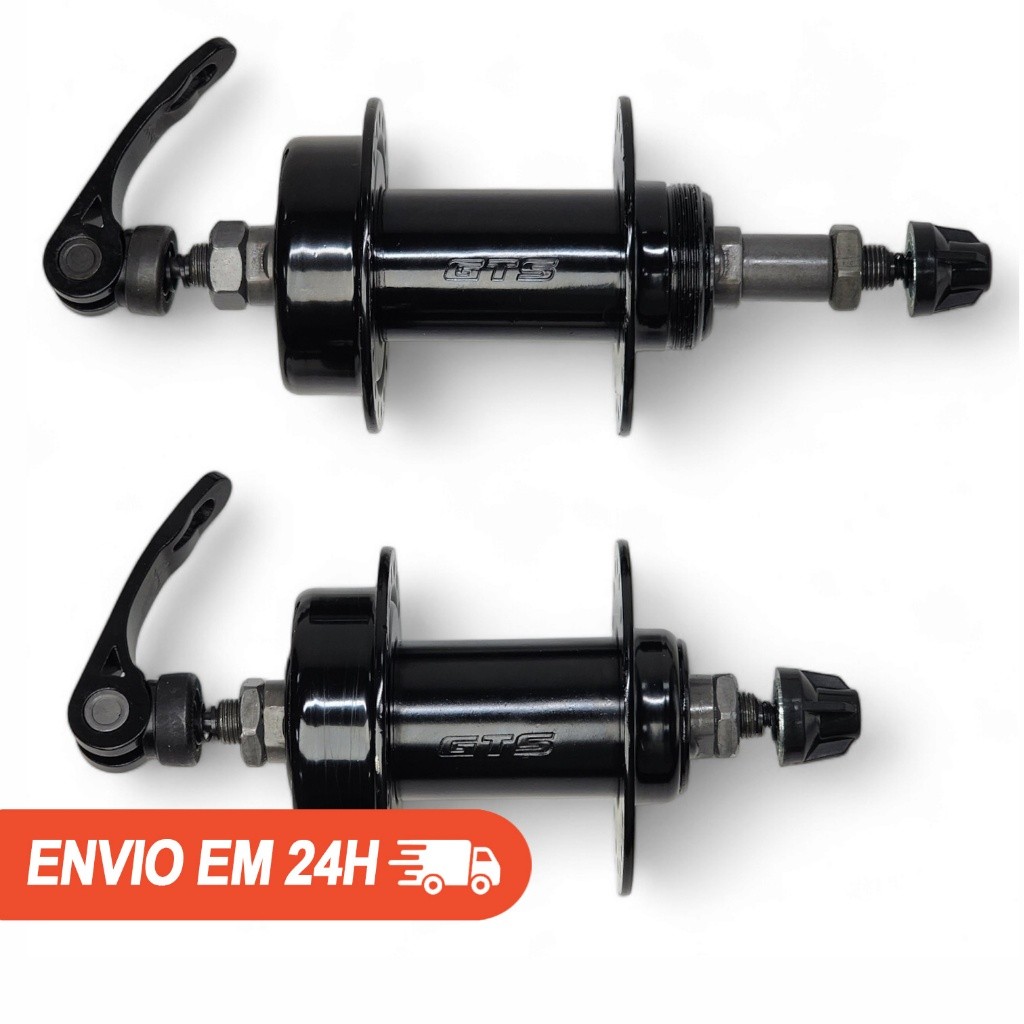 Par Cubo Aço Freio a Disco Roda Livre Rosca GTS Aço 36 Furos C/ Blocagem em Oferta na Shopee