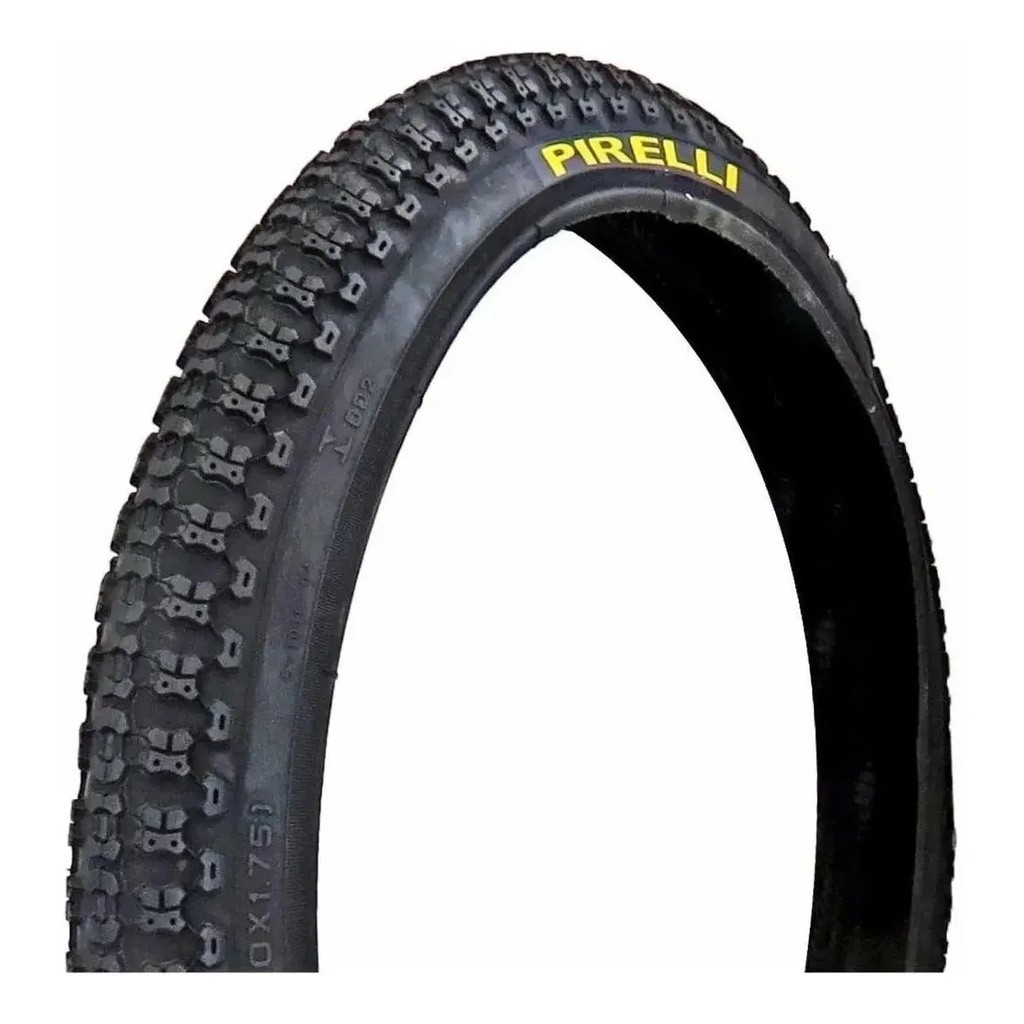 Pneu Bicicleta Pirelli Top Cross Aro 16 X 1.75 Infantil Bike
