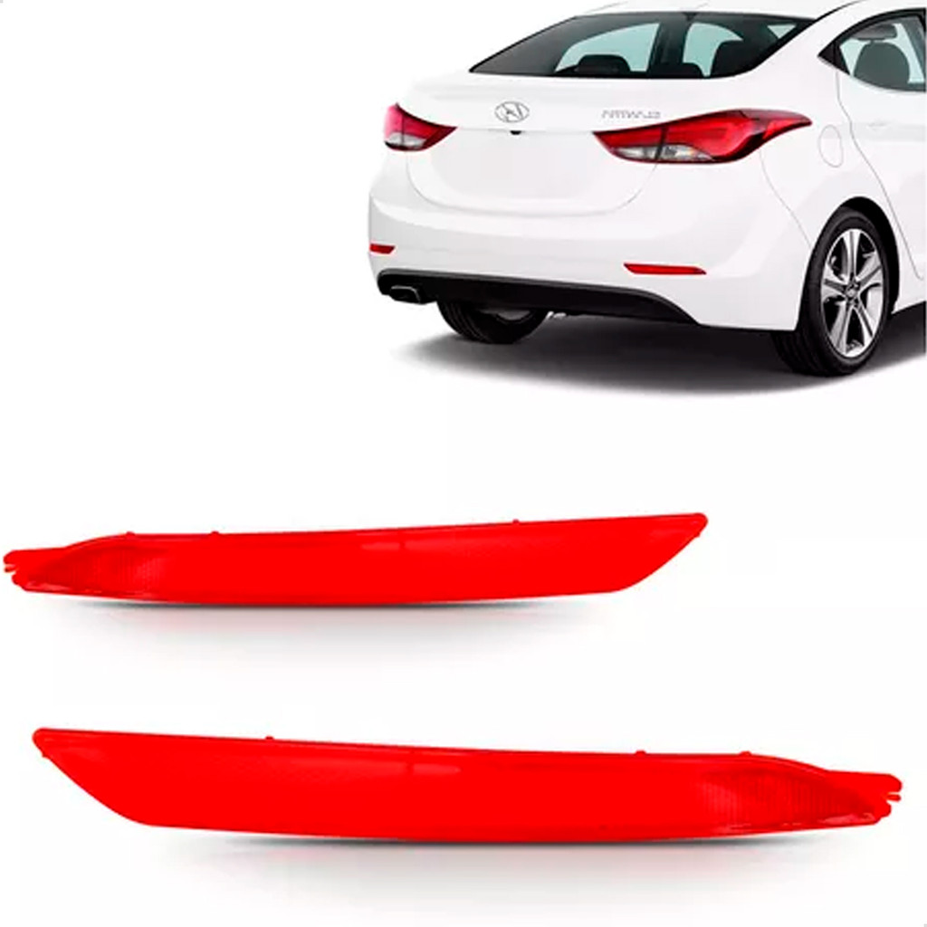 Refletor Parachoque Traseiro Elantra 2014 2015 2016