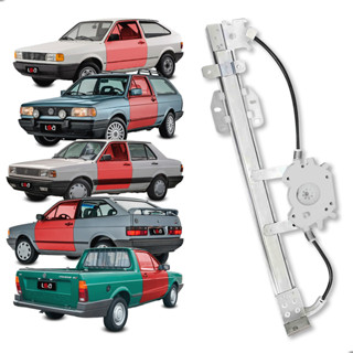 Máquina Elétrica Vidro Parati/Gol/Voyage/Saveiro 2P 1982-1996 Lado Esquerdo Dianteiro com Encaixe Mabuchi 8 Dentes em Oferta na Shopee