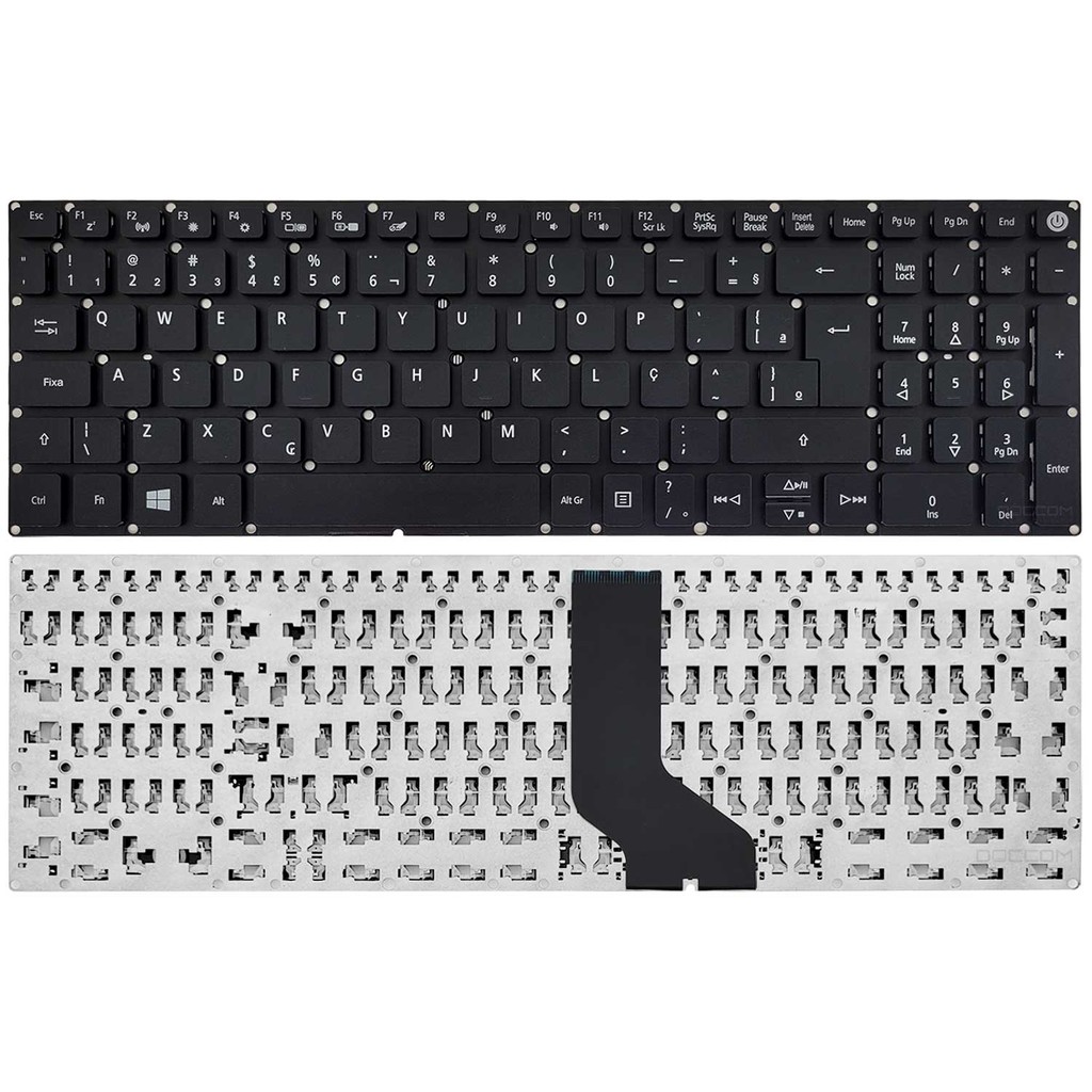 Teclado Para Acer Aspire 3 A315-53-34y4 A315-53-32u4 A315-53-55dd A315-53-31dc A315-53-578v A315-53-57wf 59pf Wifi F2