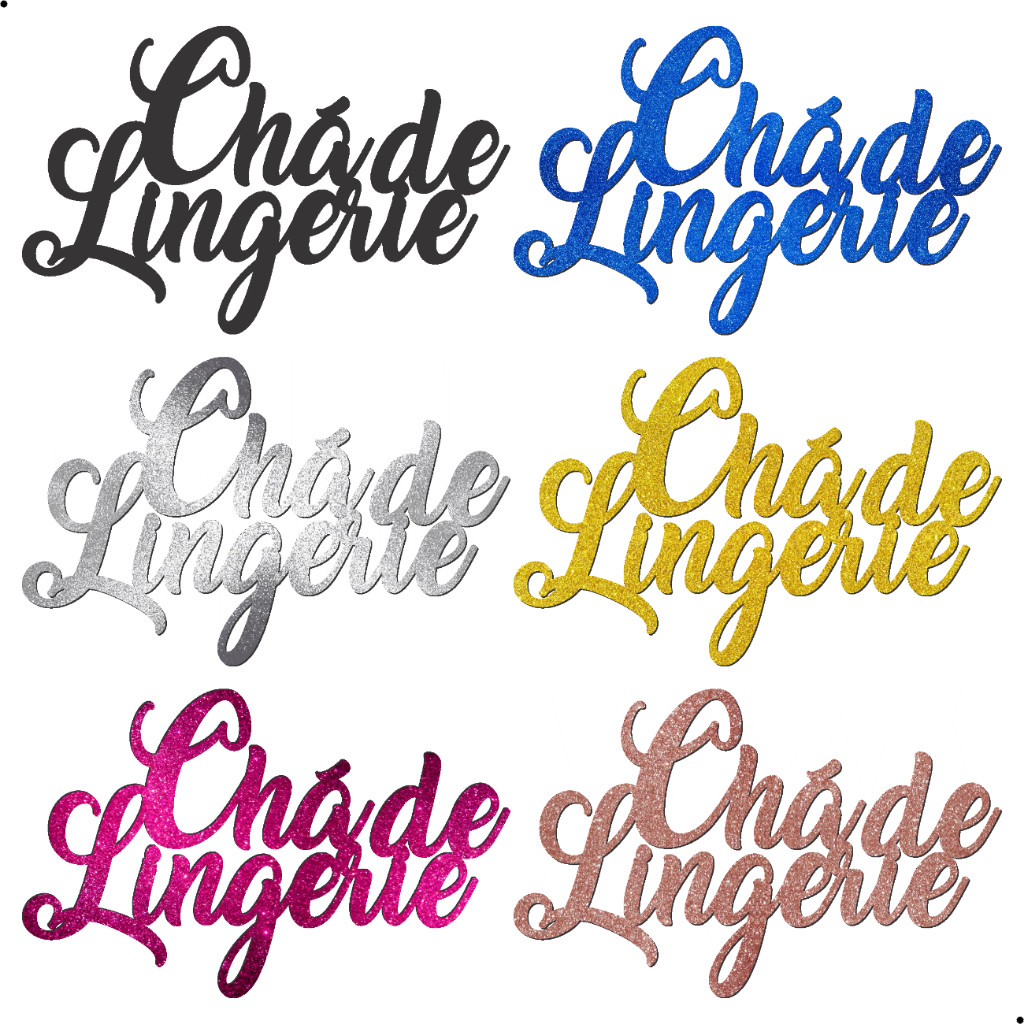 Letreiro MDF Chá de Lingerie 40cm Aplique Frase Painel Decorativo Festa Aniversario Decoração em Oferta na Shopee