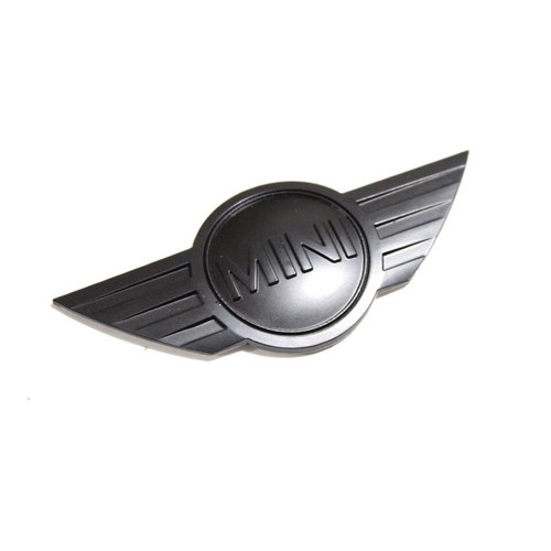 Emblema Mini Cooper Capô Traseiro S Cabrio John Works Preto