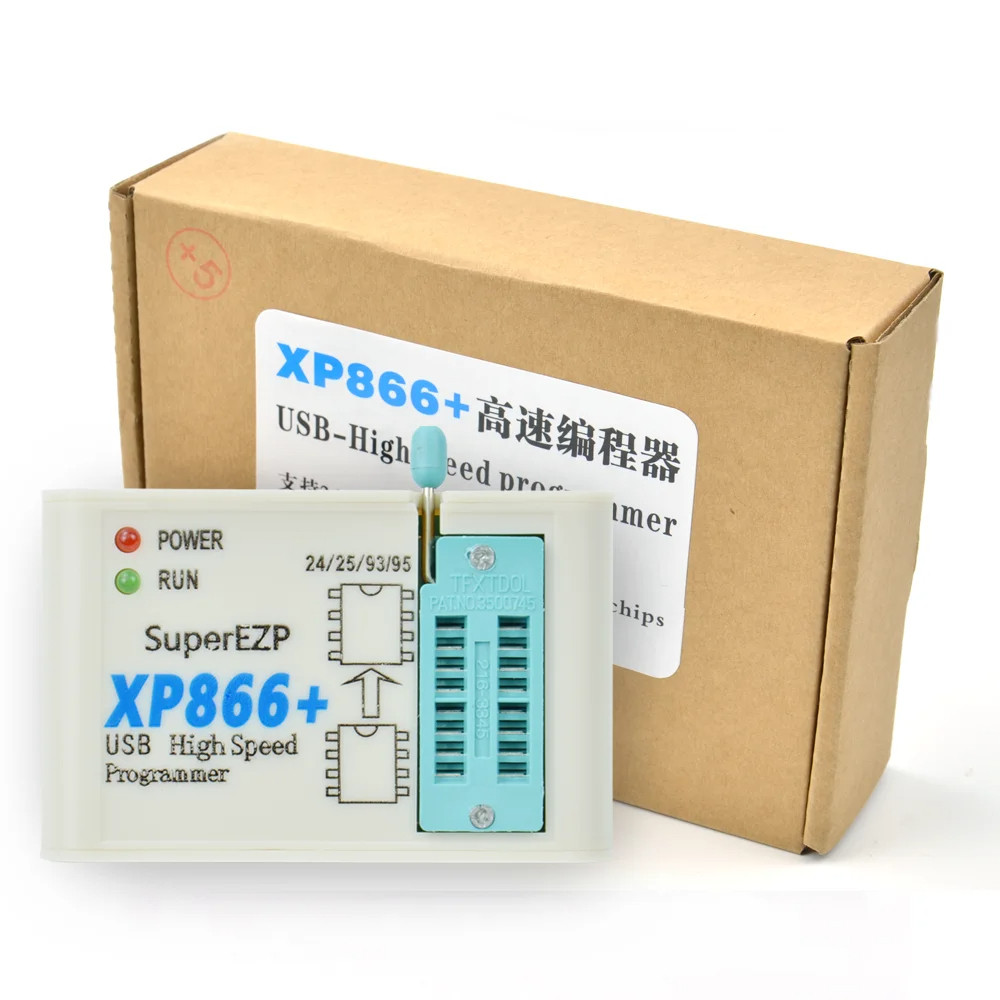 XP866 Programador gravador eprom XP866+ USB SPI Flash 24 25