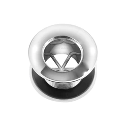 Válvula / Ralo Tanque Metal Cromado 1.1/4''