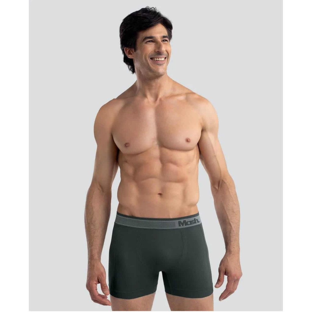 CUECA BOXER MICROFIBRA SEM COSTURA MASH REF:710.01