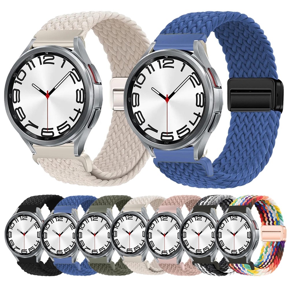 Pulseira De Nailon Para Smartwatch Samsung Galaxy Watch / Huawei Watch GT/ Amazfit Watch / Garmin Watch De 20mm/22mm em Oferta na Shopee