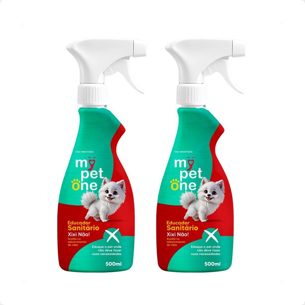 Kit 2 Educador Sanitário Xixi Não Mypetone - 500mL em Oferta na Shopee