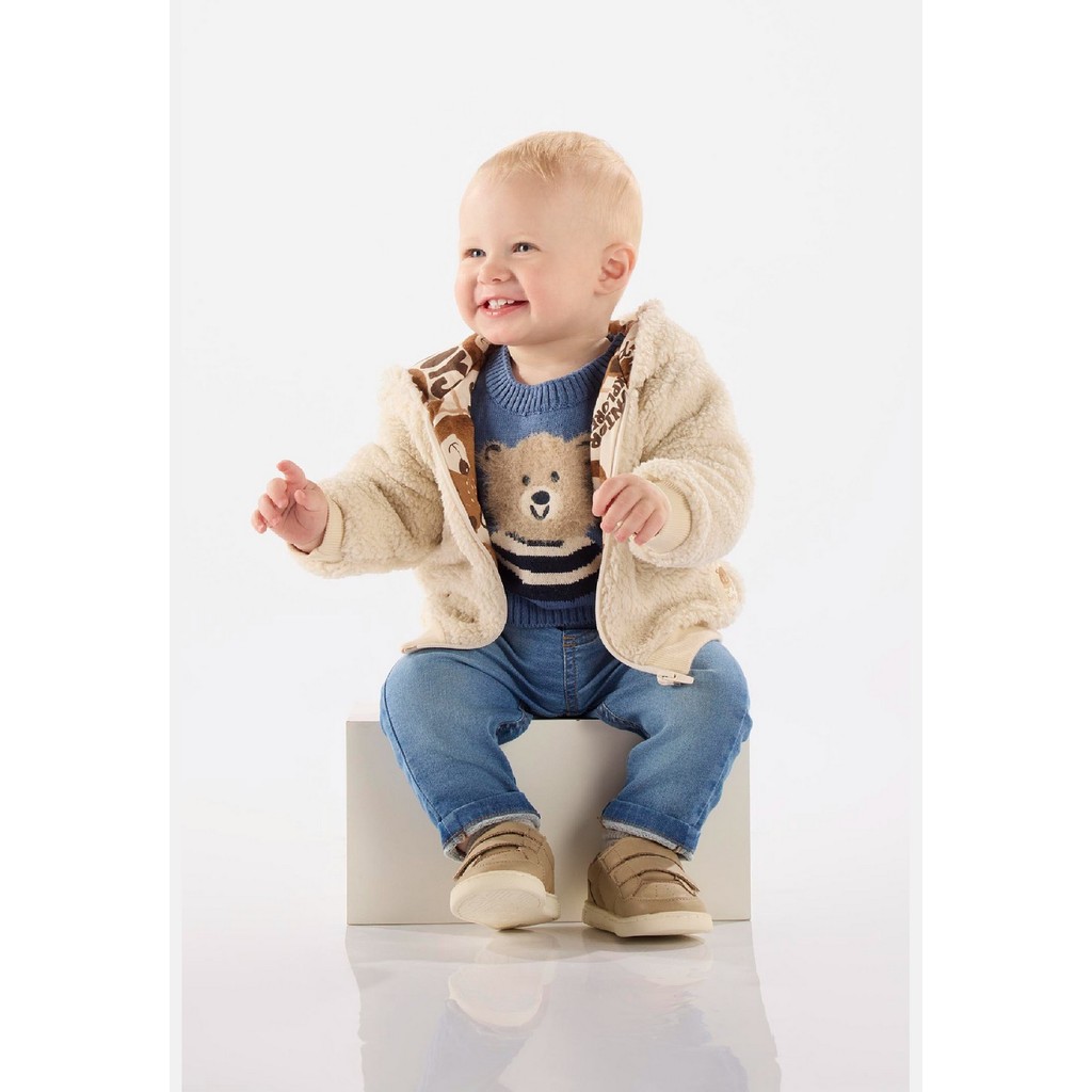 Jaqueta para Bebê Menino em Pelo Sintético Up Baby em Oferta na Shopee