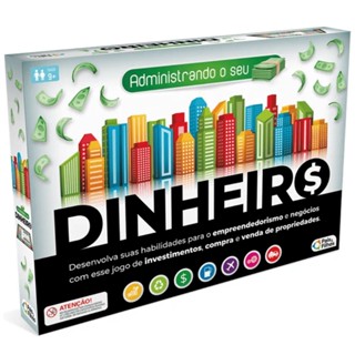 JOGO DE TABULEIRO ADMINISTRANDO O SEU DINHEIRO PAIS E FILHOS BRINQUEDO BANCO IMOBILIÁRIO CARTA FICHA em Oferta na Shopee