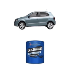 TINTA POLIESTER CINZA VULCAN VW (LE7W)900ML LAZZUDUR