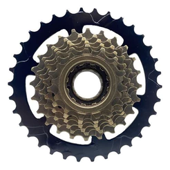 Catraca Mega Ranger 7v 13/34d Roda Livre Rosca Index Evolo
