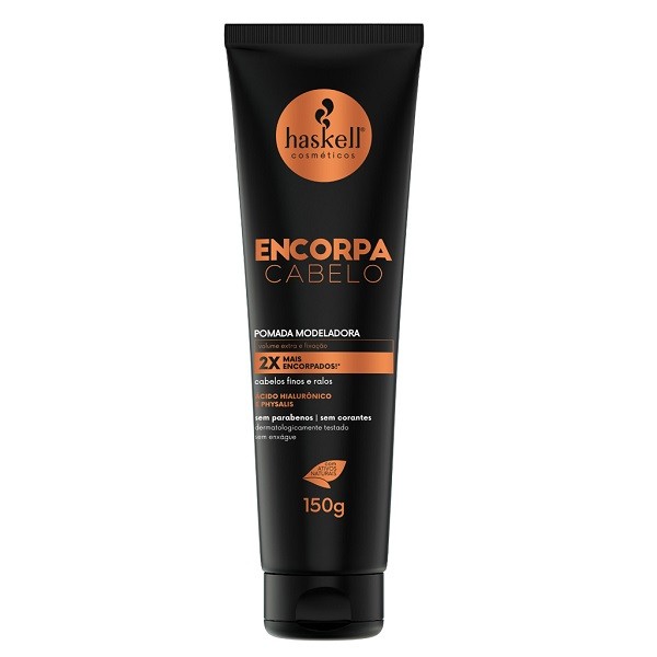 Haskell Encorpa Cabelo Pomada Modeladora 150g em Oferta na Shopee