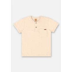 Camiseta Infantil para Menino em Linho Flamê Up Baby