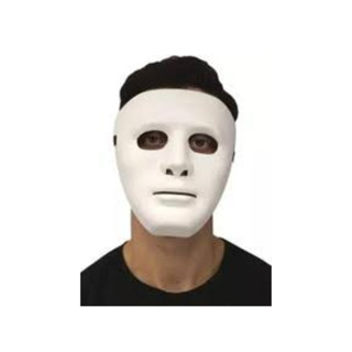 Máscara Jabbawockeez Dança Teatro Fantasia  Branco em Oferta na Shopee