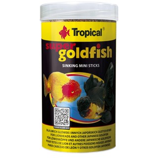 Ração para Kinguios Tropical Super Goldfish Mini Sticks 150g em Oferta na Shopee