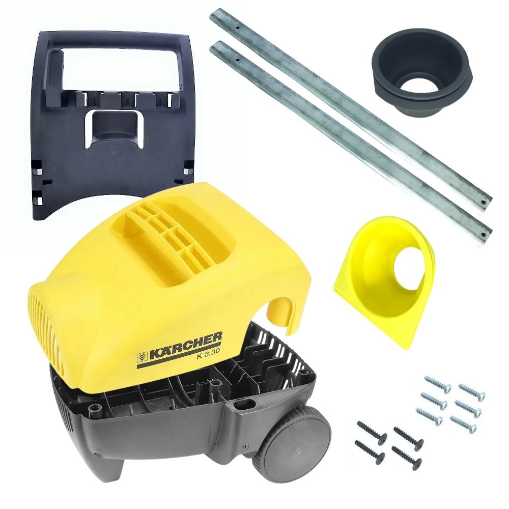 CAPO CARCAÇA CARENAGEM COMPLETA PARA LAVADORA DE ALTA PRESSÃO KARCHER K3.30 K3.40 ORIGINAL