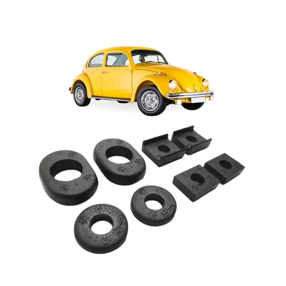 Kit Calco Carroceira Fusca 1971 A 1996 8 Pecas
