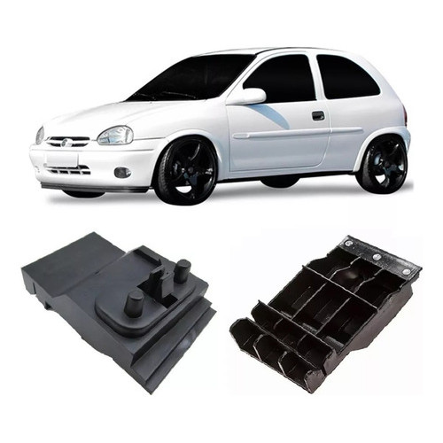 Par Suporte Guia P/choque Dianteiro Corsa Classic 93397922
