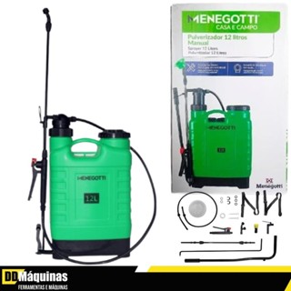 Pulverizador Manual Costal 12 L 40780076 - Menegotti em Oferta na Shopee