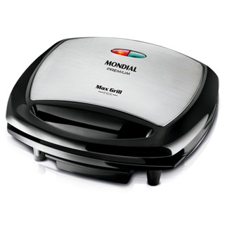 Max Grill Mondial Preto e Inox 1200W G-07 em Oferta na Shopee