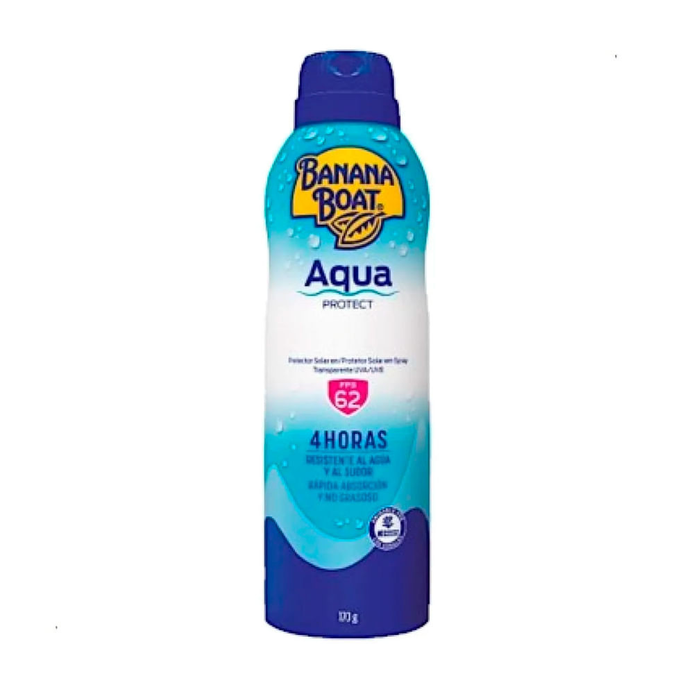 Protetor Solar Banana Boat Aero Aqua Protect Fps62 170g - Beauty